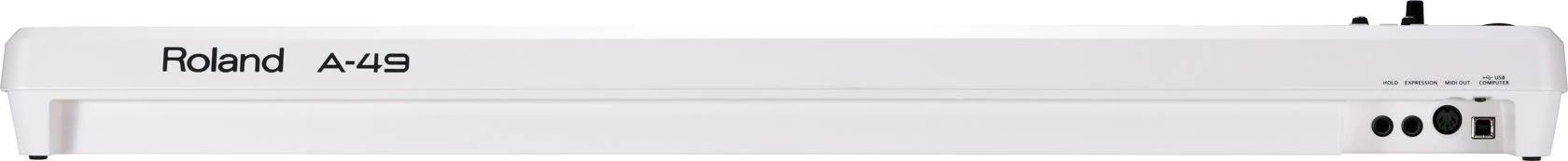 Roland A-49-WH MIDI Controller Keyboard, 49 keys (White) - Image 4