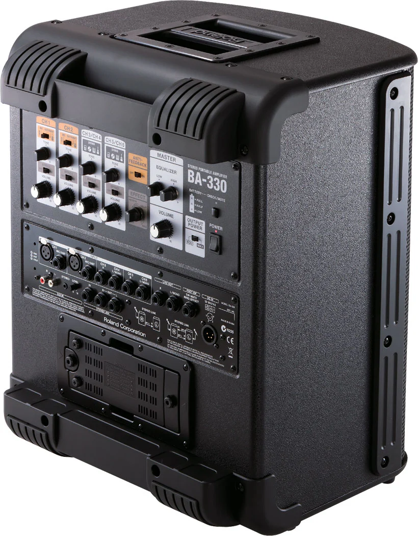 Roland BA-330 4 X 6.5" Portable Digital Stereo PA System - Image 5