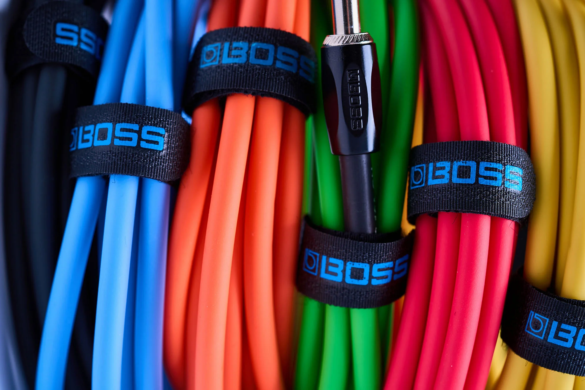 Boss BIC-10A-OR Instrument Cable, 10ft/3m, Angled/Straight 1/4" Jack, Orange - Image 8