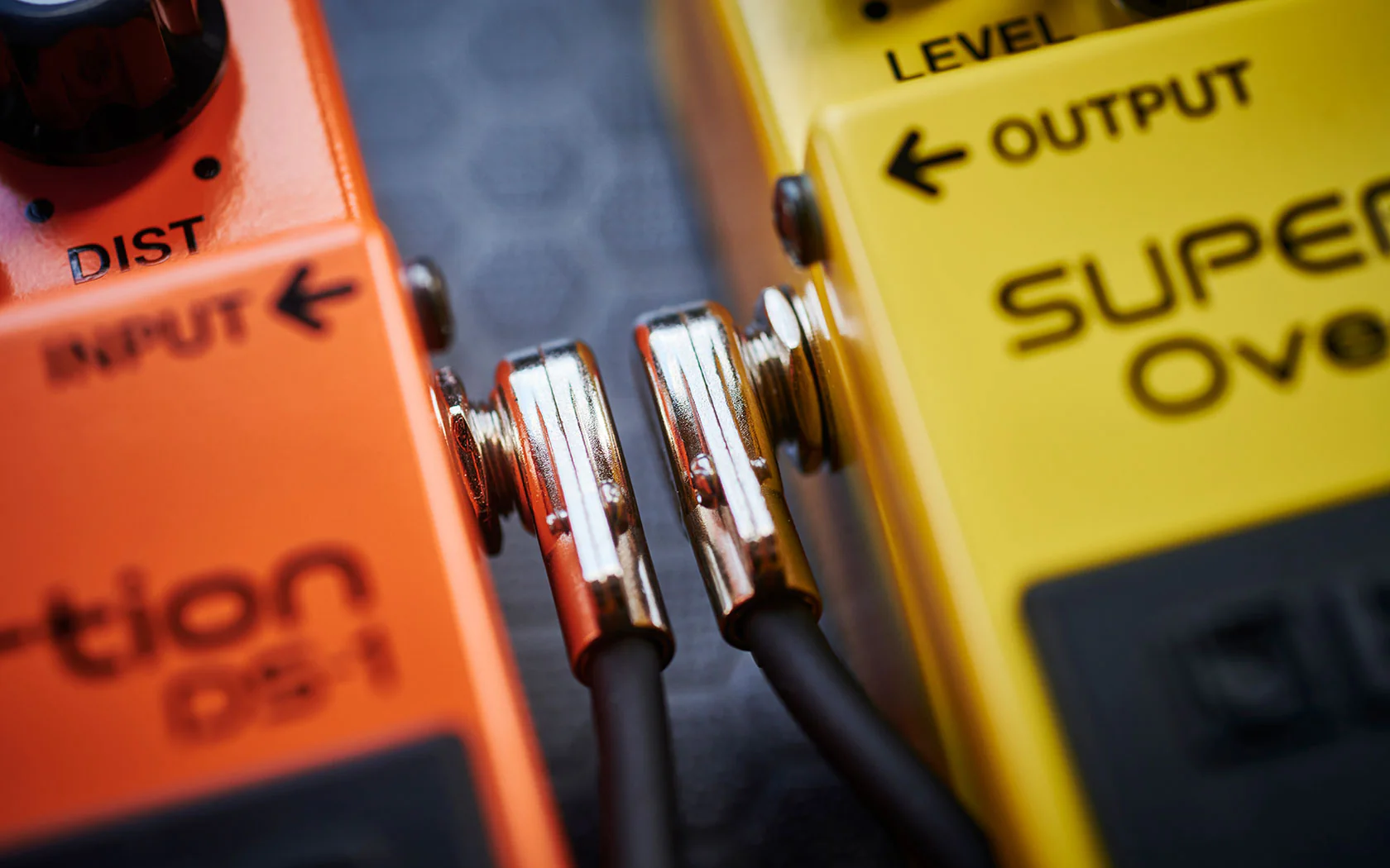 BOSS BPC-18 Patch Cable, 18"/45cm with Pancake Jack Plugs - Image 2