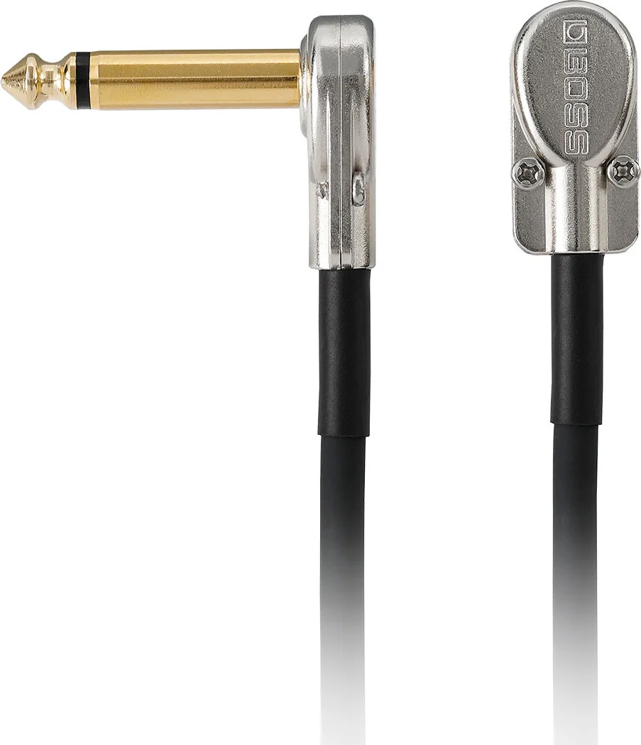 BOSS BPC-4 Patch Cable, 4"/10cm with Pancake Jack Plugs