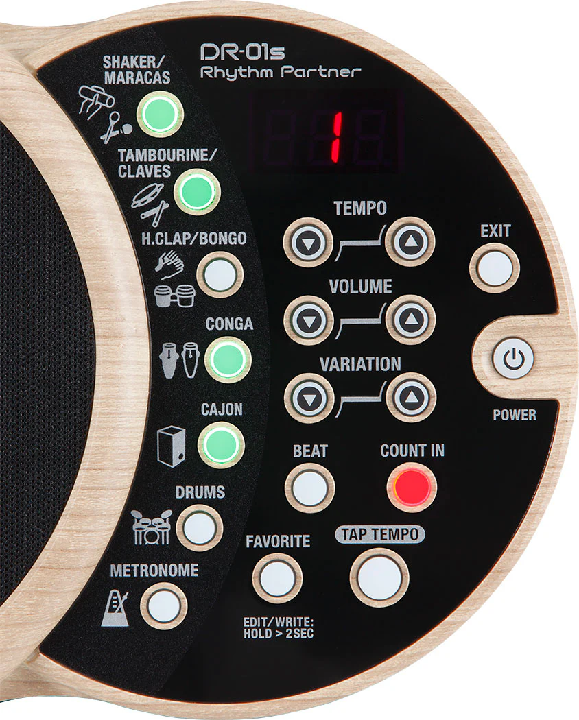 BOSS DR-01S Digital Percussion Accompaniment For Acoustic Performers - Image 3