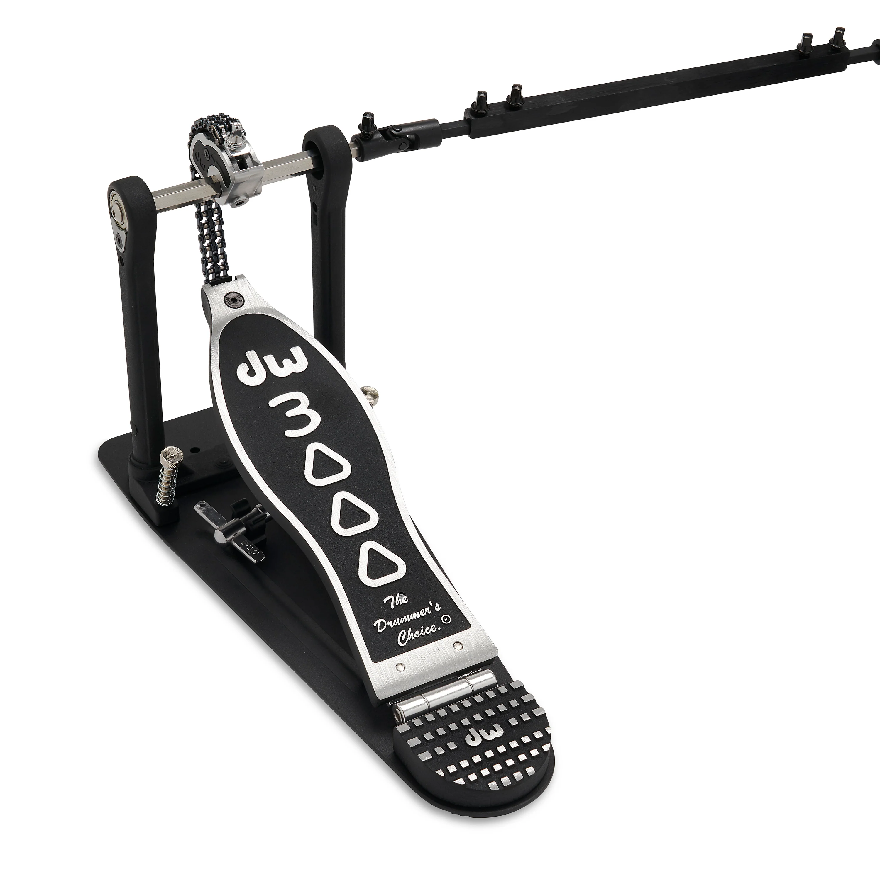 DW Drums 3000 Series Double Bass Pedal - Image 3