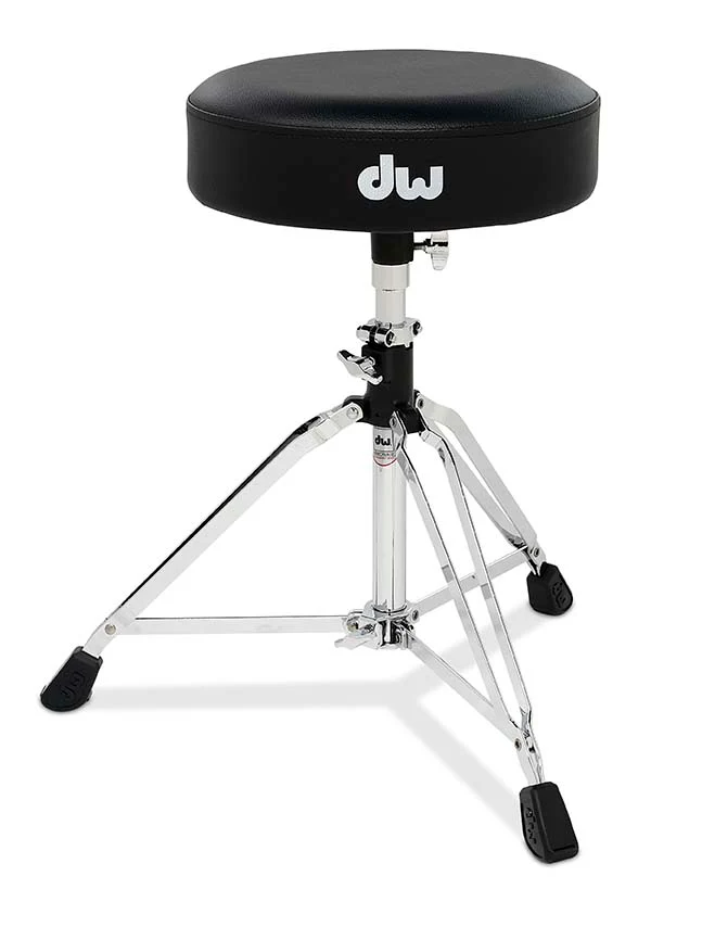 DW Drums 3000 Series Round Top Throne, Chrome