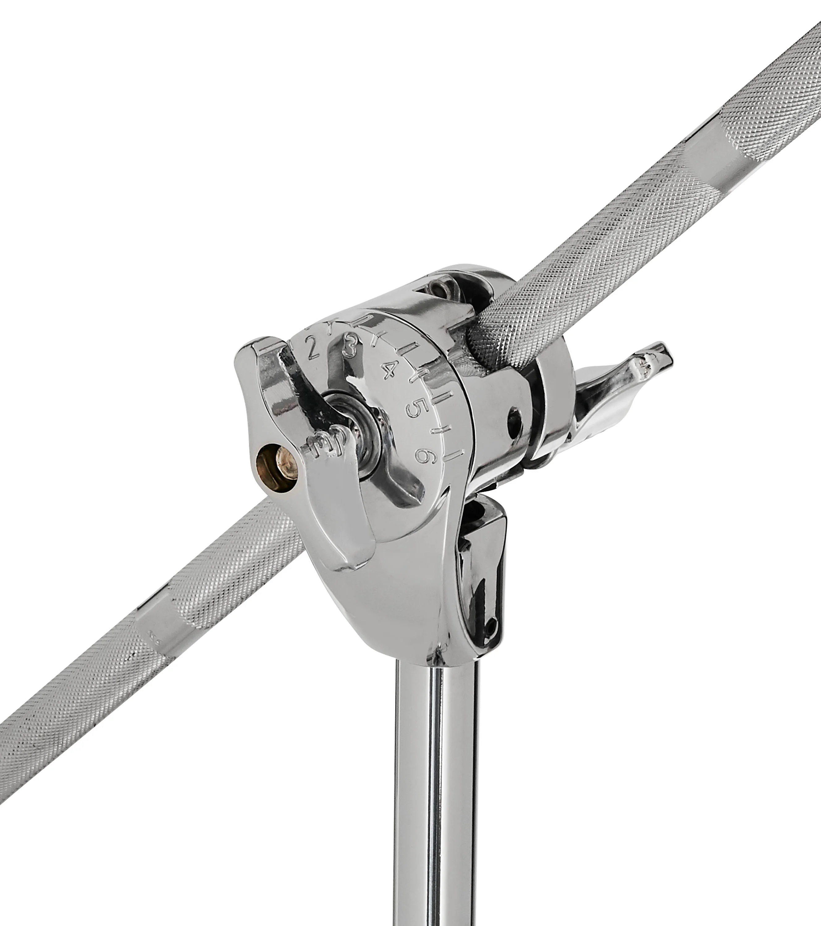 DW Drums 3000 Series Single Brace Boom Cymbal Stand, Chrome - Image 3