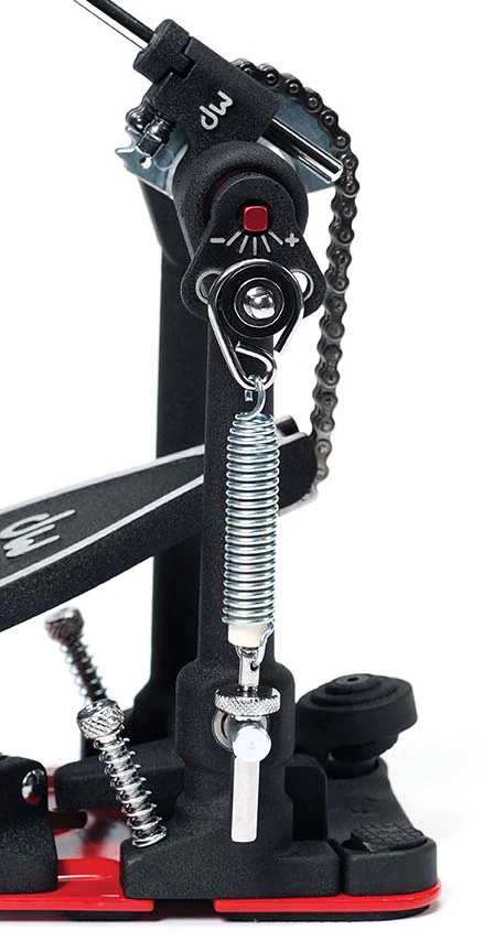 DW Drums 5000 Series Turbo Double Bass Drum Pedal with Bag - Image 3
