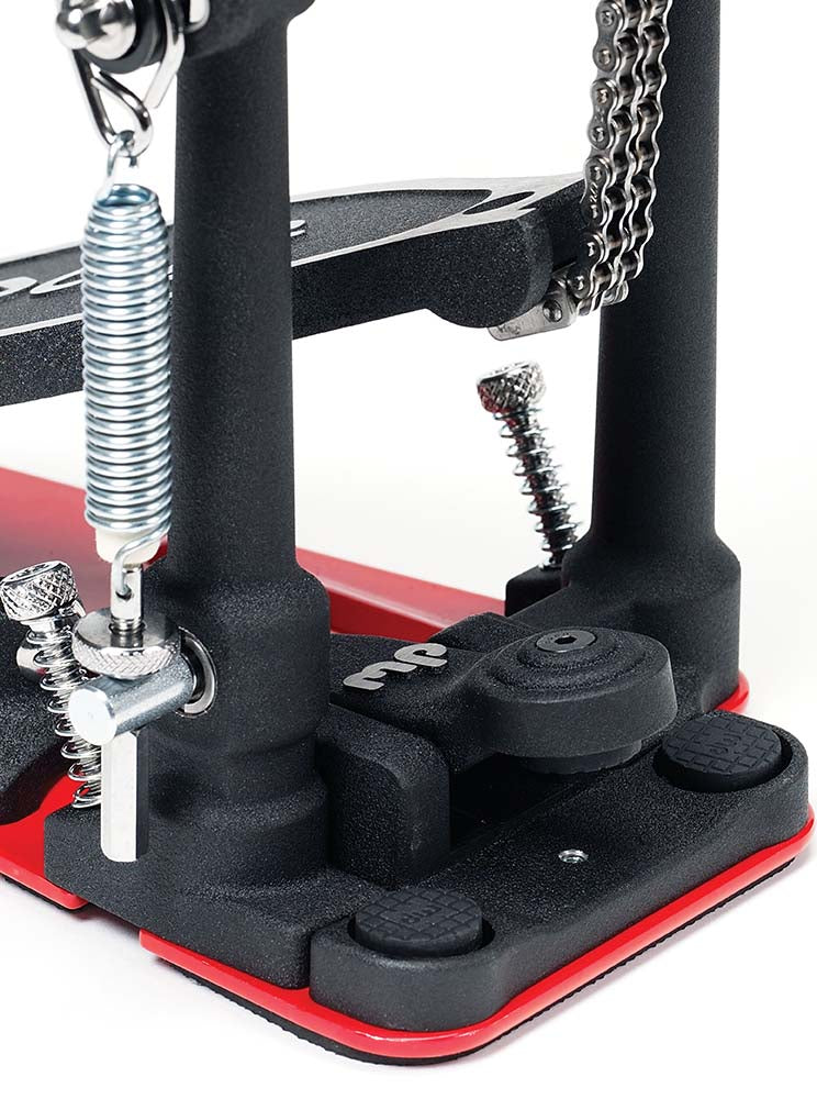 DW Drums 5000 Series Turbo Double Bass Drum Pedal with Bag - Image 4