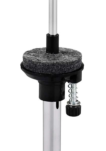 DW Drums 6000 Ultralight Series Flush Base 3-Leg Hi-Hat Stand, Chrome - Image 3