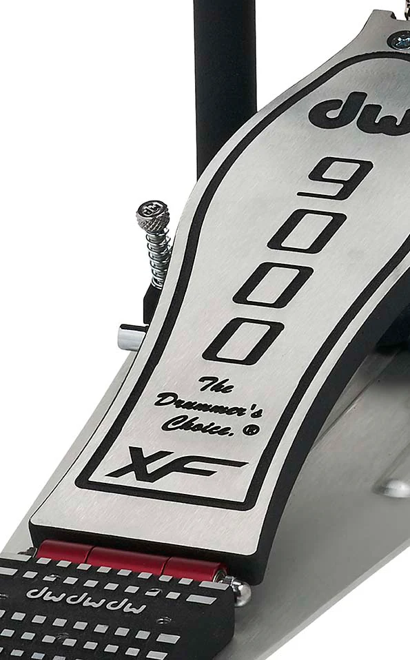 DW Drums 9000 Series XF Extended Footboard Double Bass Drum Pedal with Bag - Image 5