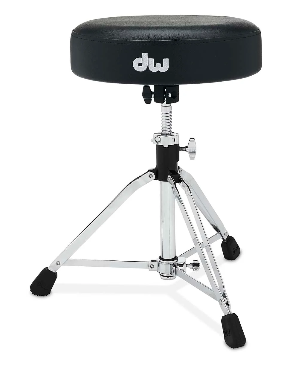 DW Drums 9000 Series 14" Round Top Throne, Chrome