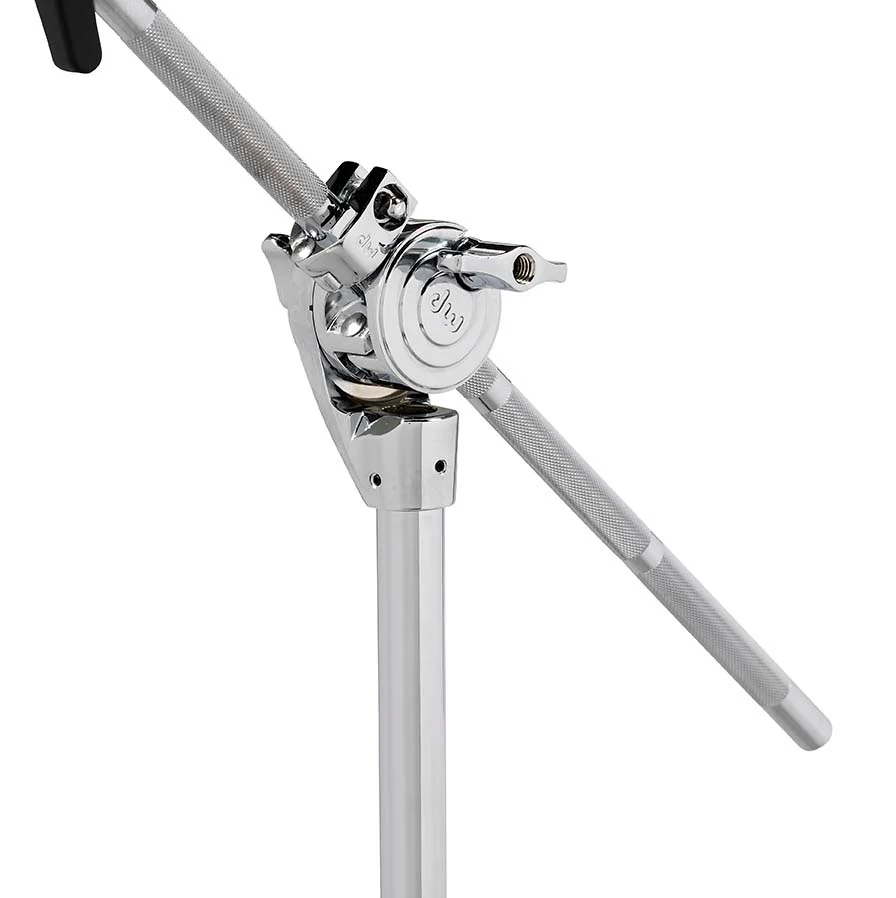 DW Drums 9000 Series Convertible Boom/Straight Cymbal Stand, Chrome - Image 4