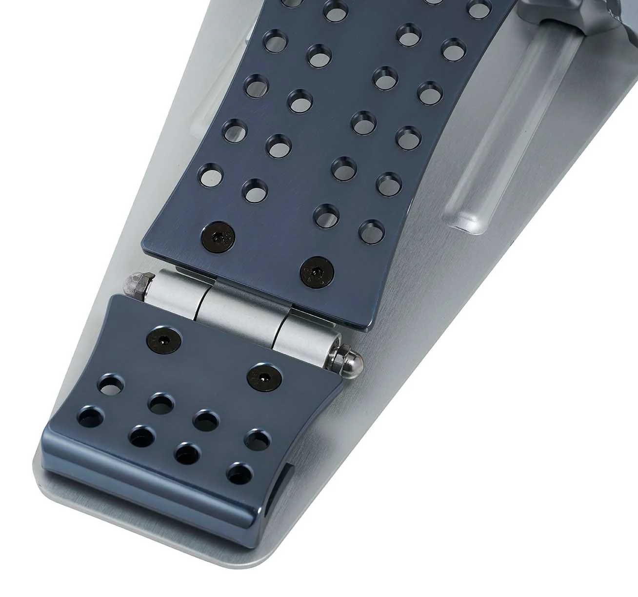 DW Drums MFG Series Machined Direct Drive Double Pedal with Bag, Polished Aluminum - Image 5