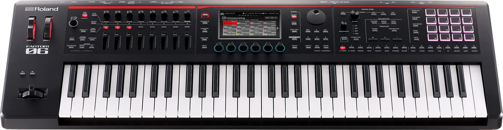 Roland FANTOM-06 Workstation 0-Series Synthesizer (61 Key) - Image 6