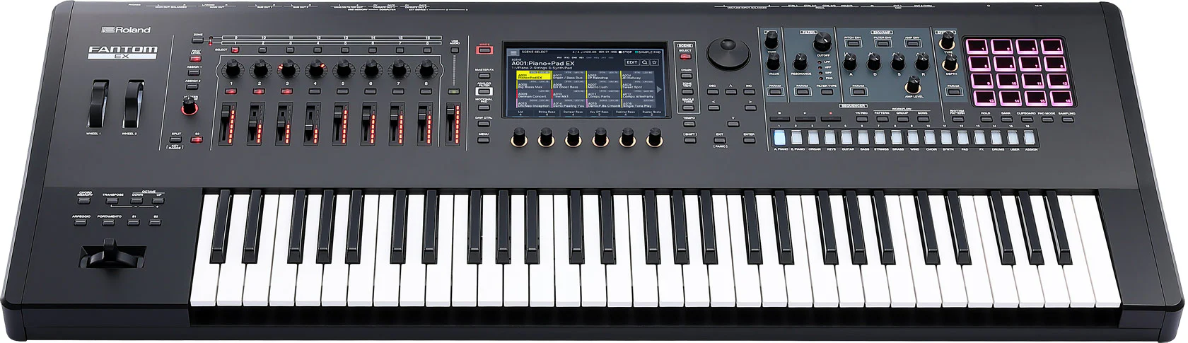 Roland FANTOM-6-EX Workstation Synthesizer (61 Key) - Image 4