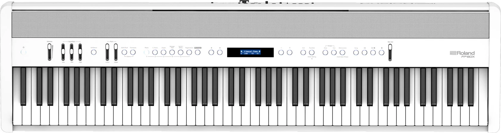 Roland FP-60X-WH Digital Piano (White) with KSC-72 & KPD-90 Home Stand - Image 3