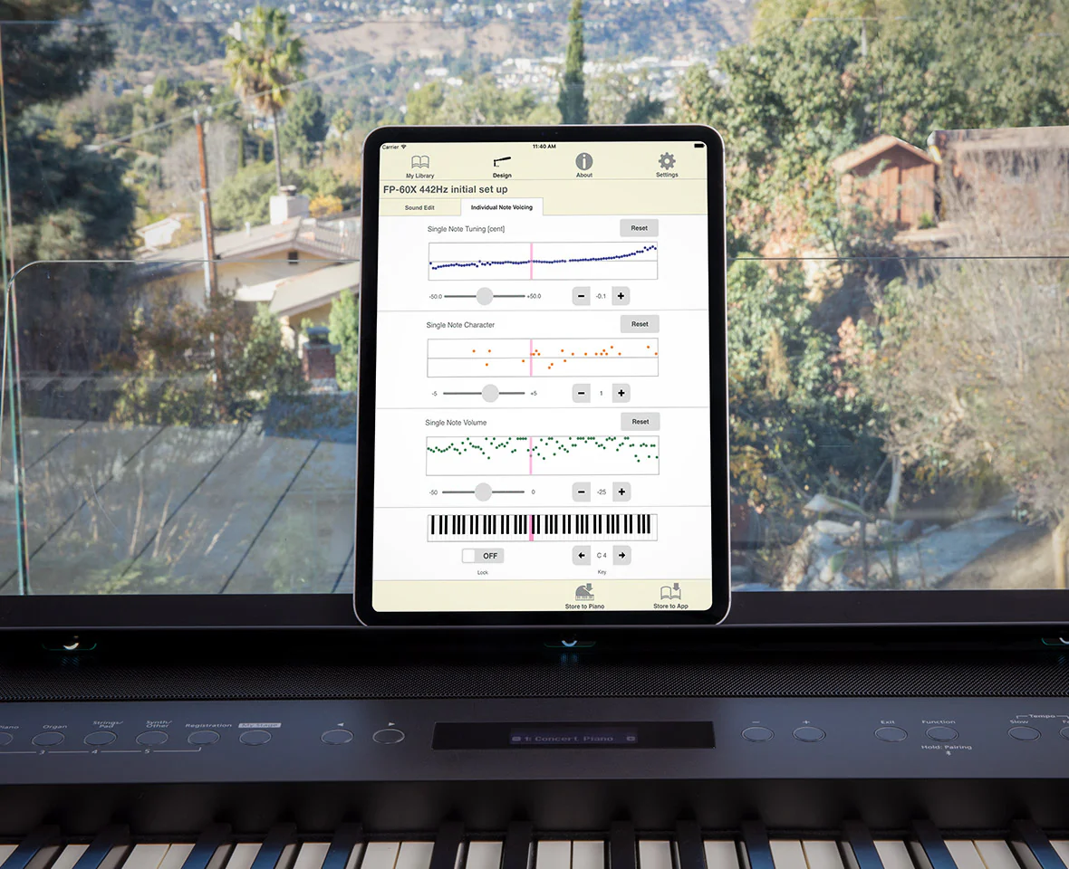 Roland FP-60X-BK Compact Digital Piano (Black) - Image 8