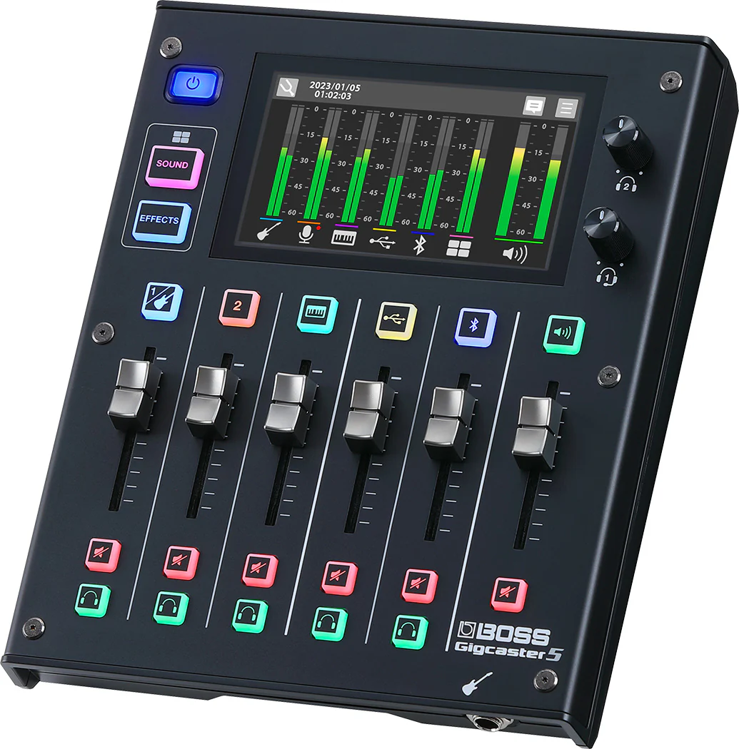 BOSS GCS-5 Gigcaster Audio Mixer - Image 3