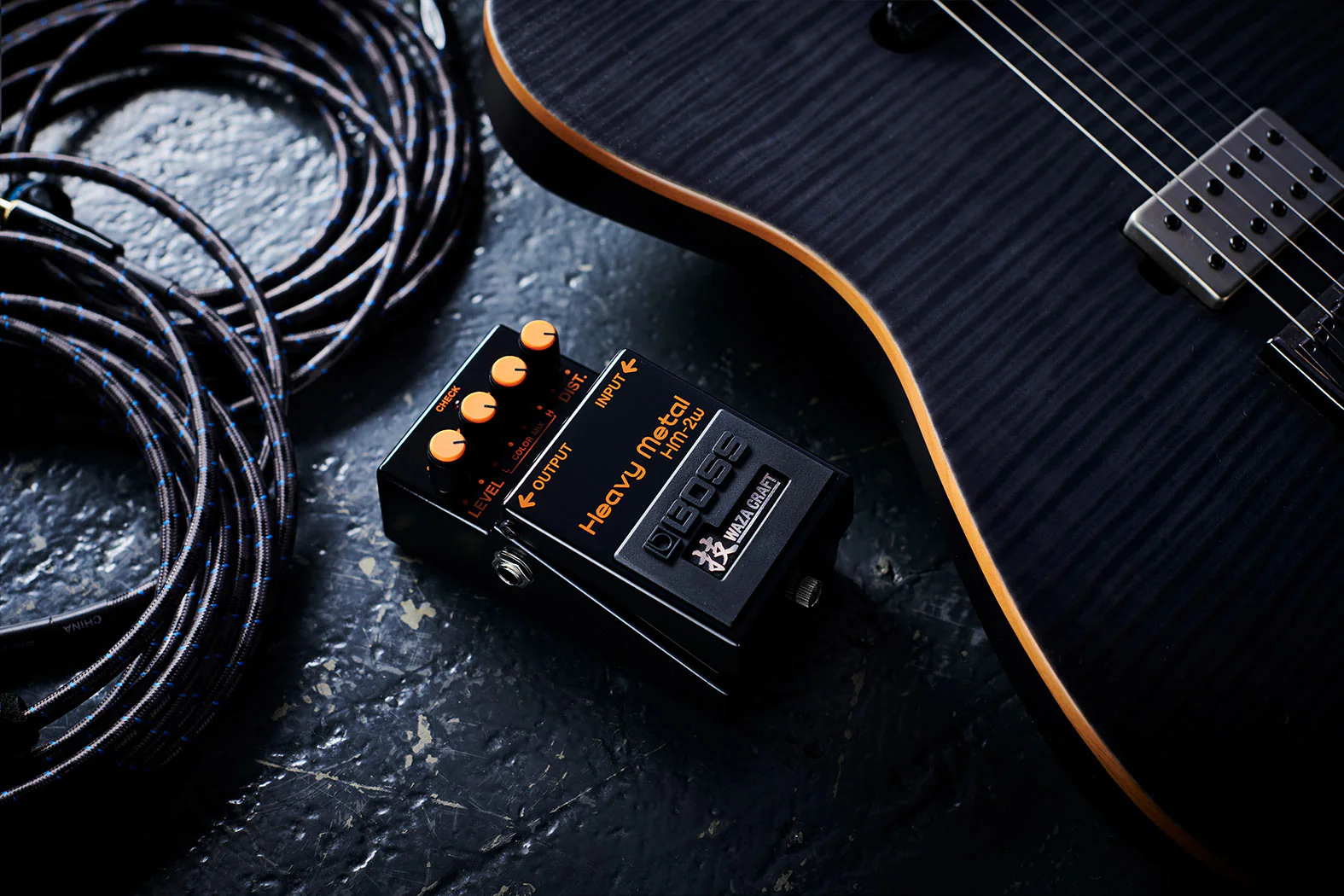 BOSS HM-2W Waza Craft Heavy Metal Distortion Pedal - Image 2