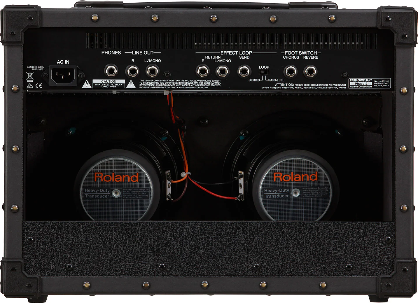 Roland JC-22 30 Watt 2 X 6.5" Stereo Guitar Combo - Image 4