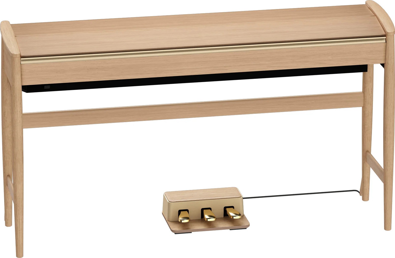 Roland KF-20-KO Karimoku Artisan Digital Piano, Solid Wood Cabinet (Pure Oak) - Image 4
