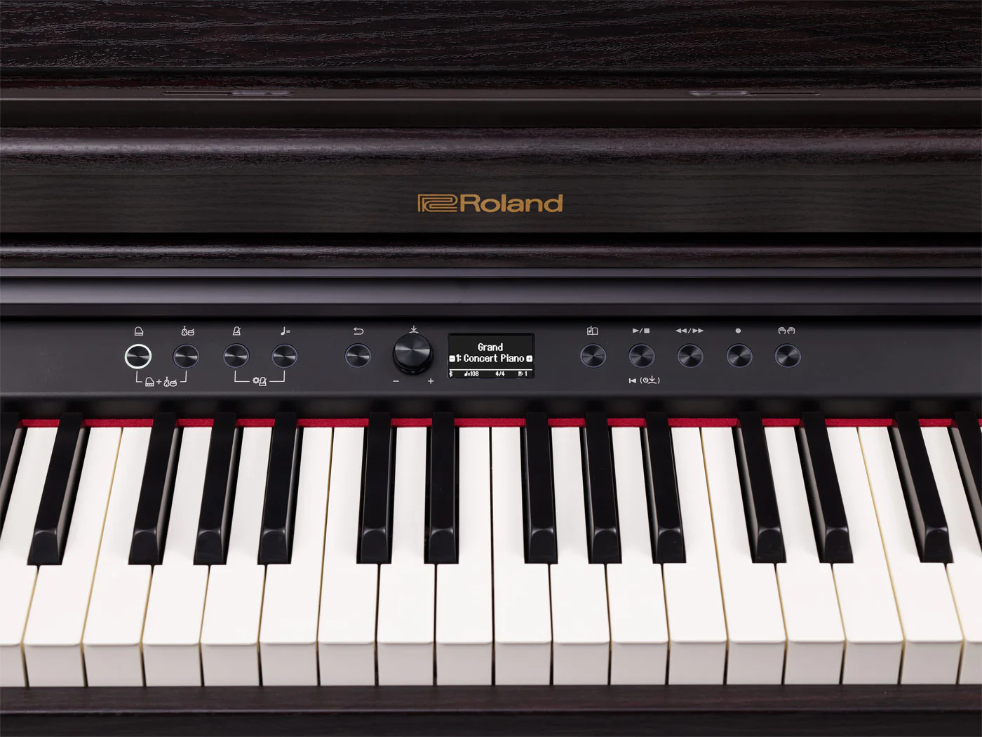 Roland RP701-DR Digital Piano (Dark Rosewood) - Image 5