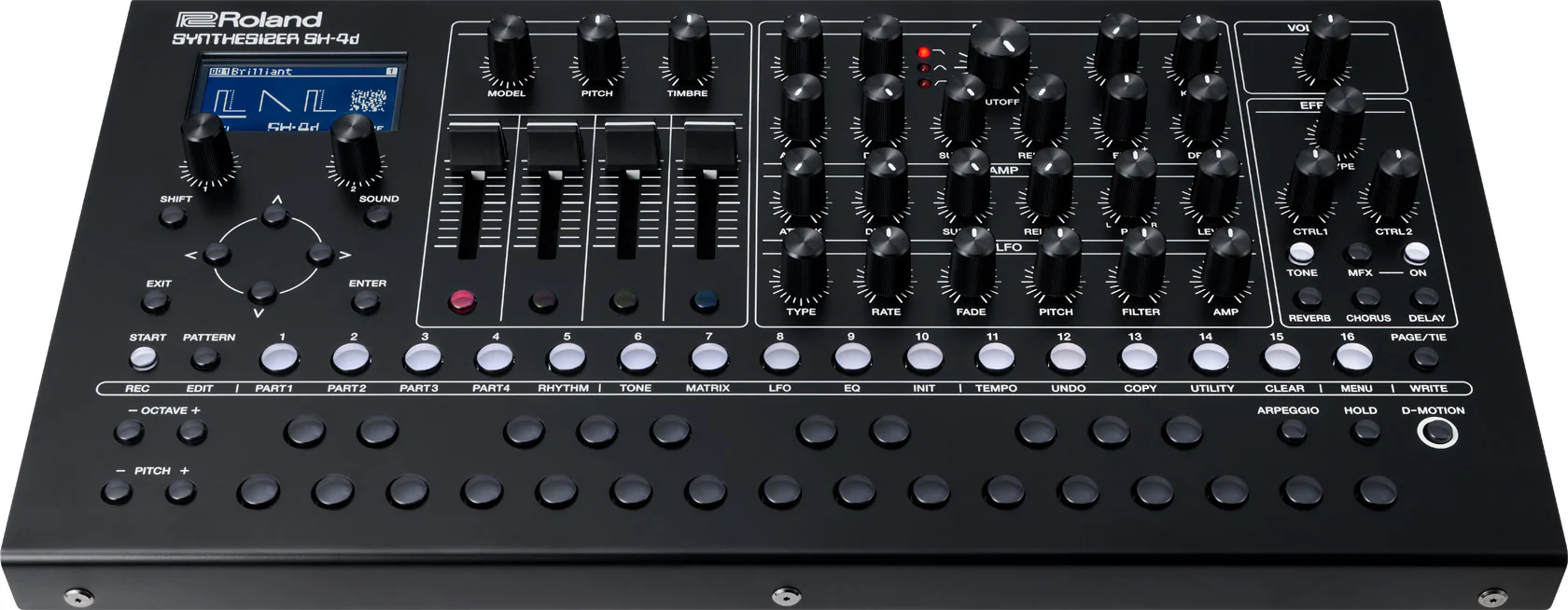 Roland SH-4D Desktop Synthesizer - Image 3