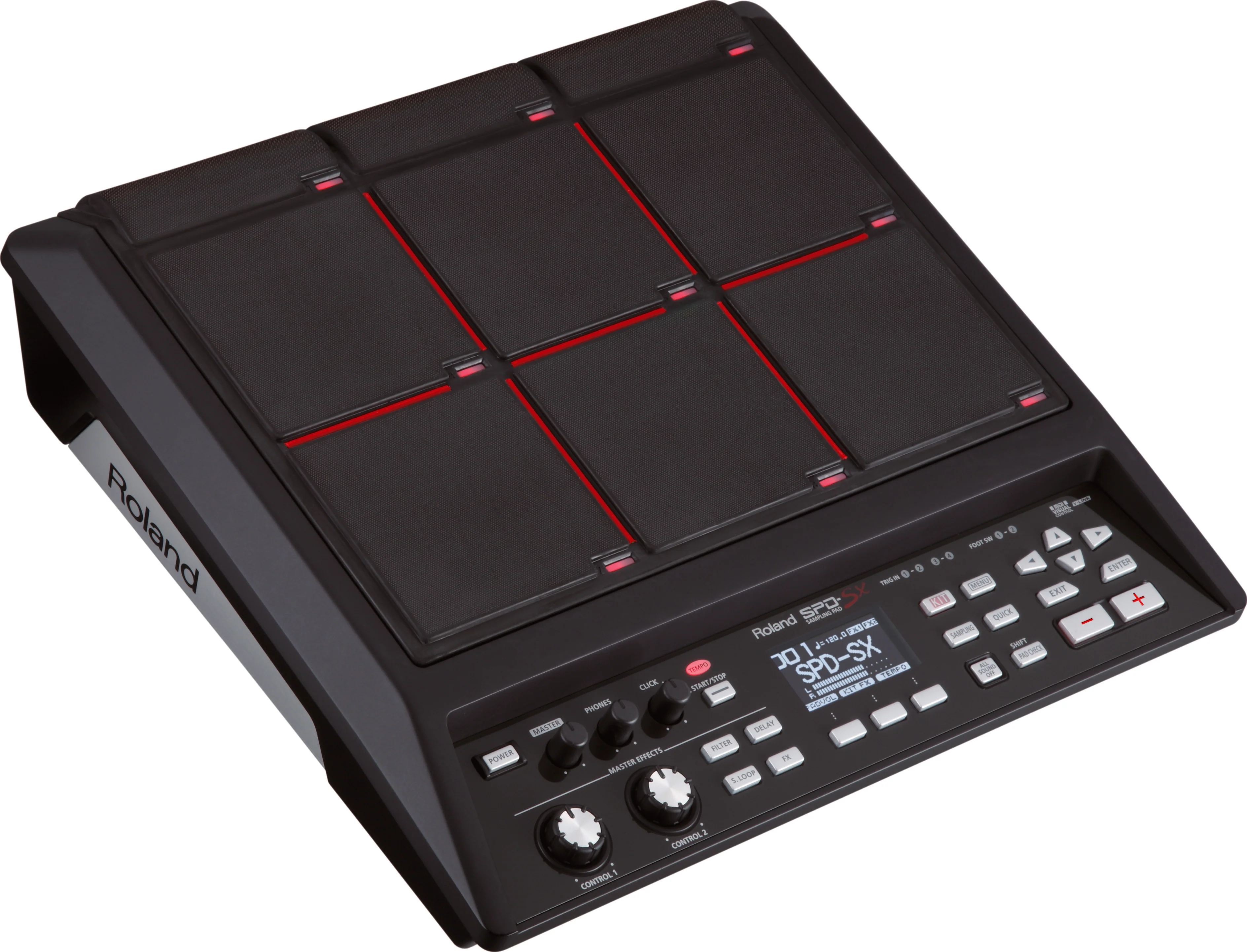 Roland SPD-SX Sample Pad, 16Gb Internal Memory and 9 In-Built Pads - Image 6
