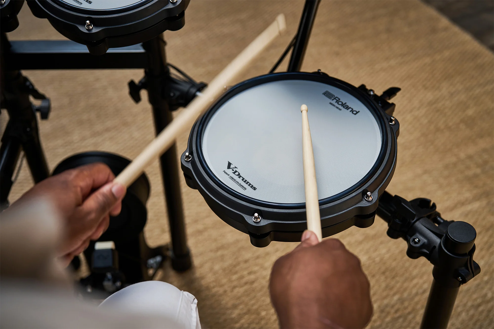 Roland TD313 V-Drums Digital Drum Kit with Hardware - Image 7