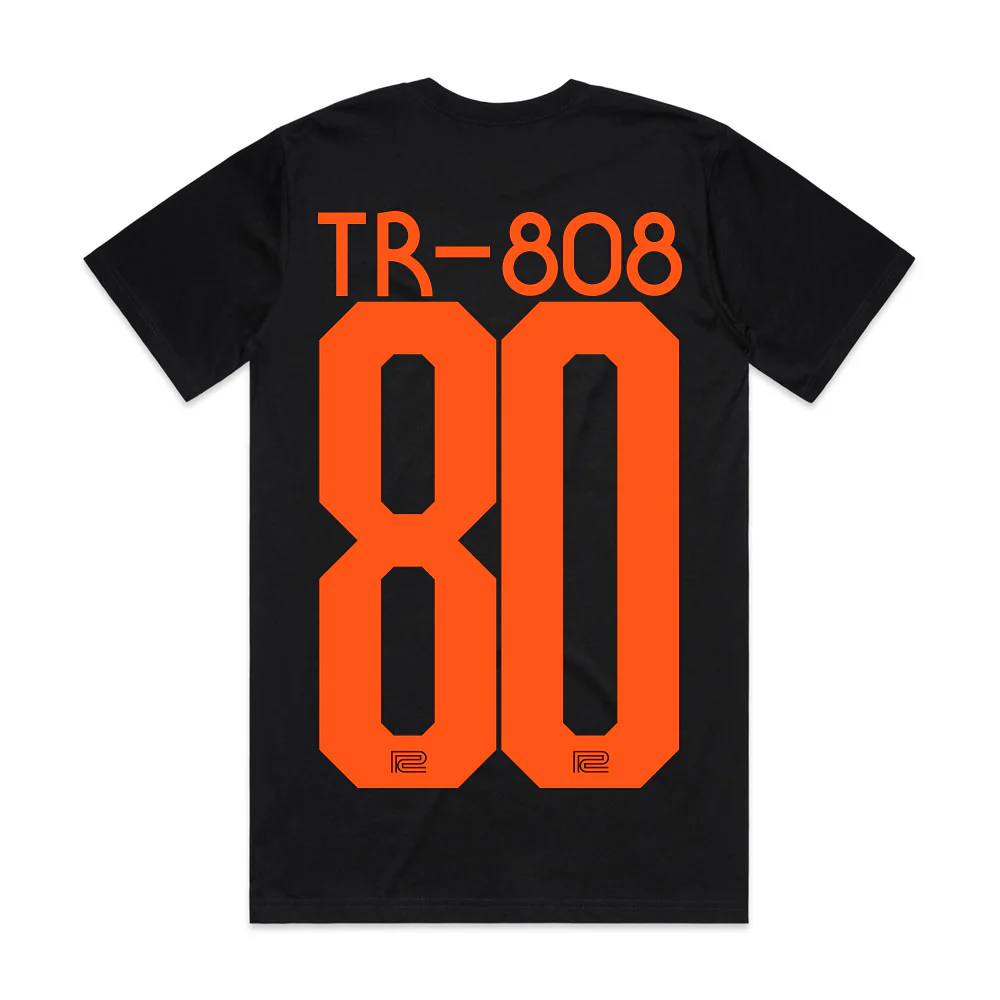 Roland Legacy XI TR-808 80 in Black T-Shirt 2026 - Image 3