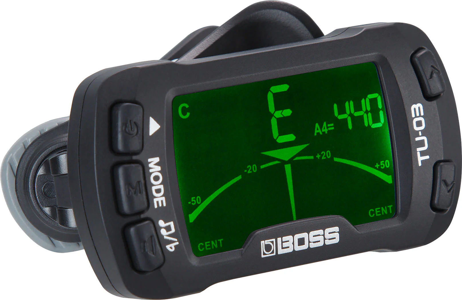 BOSS TU-03 Chromatic Clip On Tuner