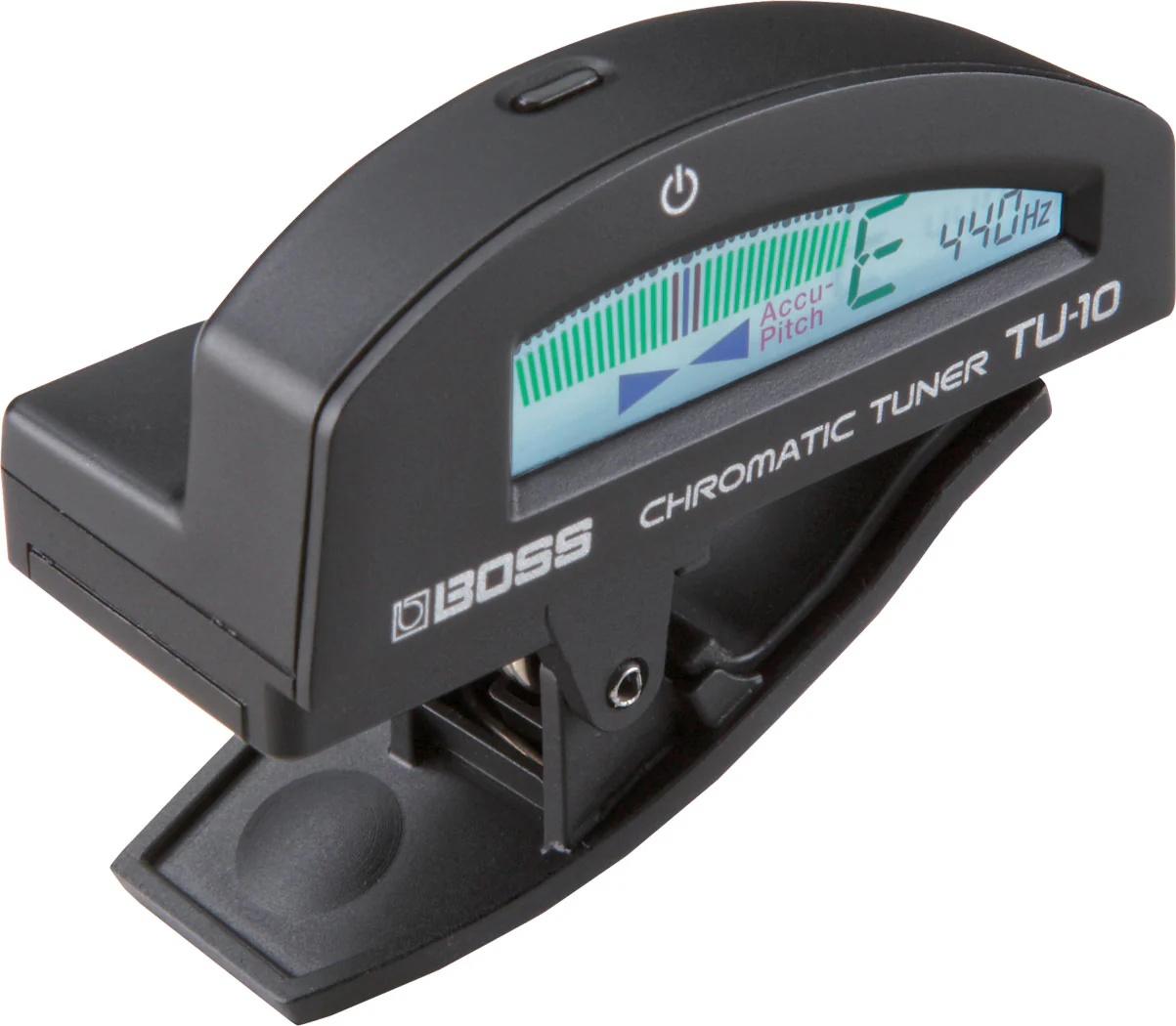 BOSS TU-10-BK Clip-On Chromatic Tuner (Black)