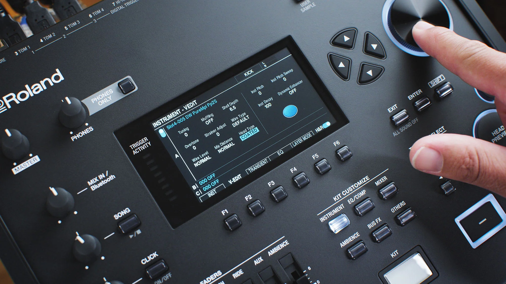 Roland V71 V-Drum Sound Module - Image 8
