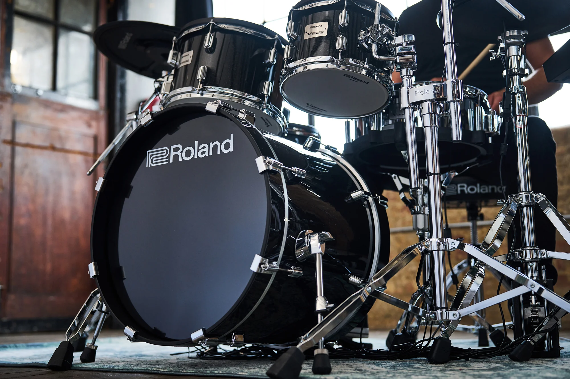 Roland VAD516 V-Drums Acoustic Design Digital Drum Kit, exc. Accessories - Image 9