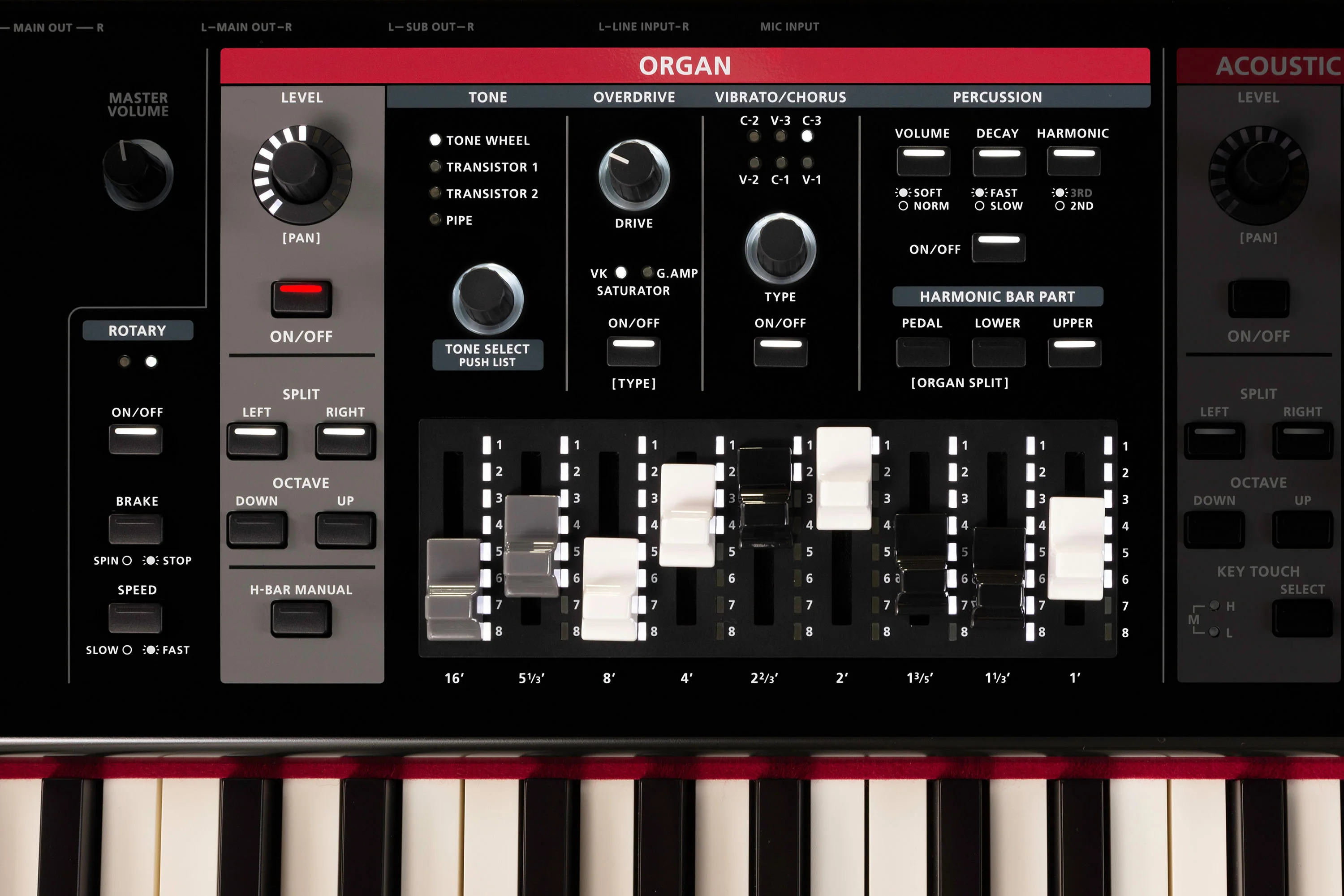 Roland V-Stage 76 Stage Keyboard with Semi Weighted Keys - Image 7